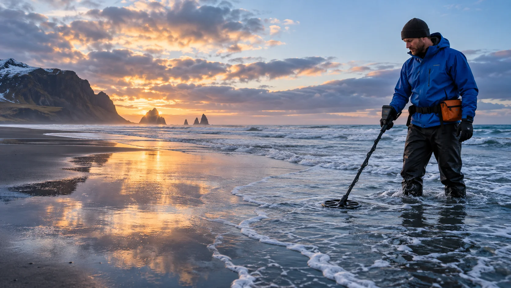 Waterproof Metal Detectors for Sale for Beach and Underwater Search